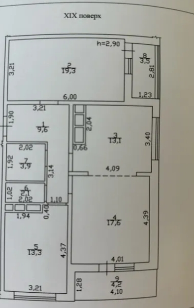 продажа трехкомнатной квартиры номер A-173854 в Киевском районе, фото номер 9